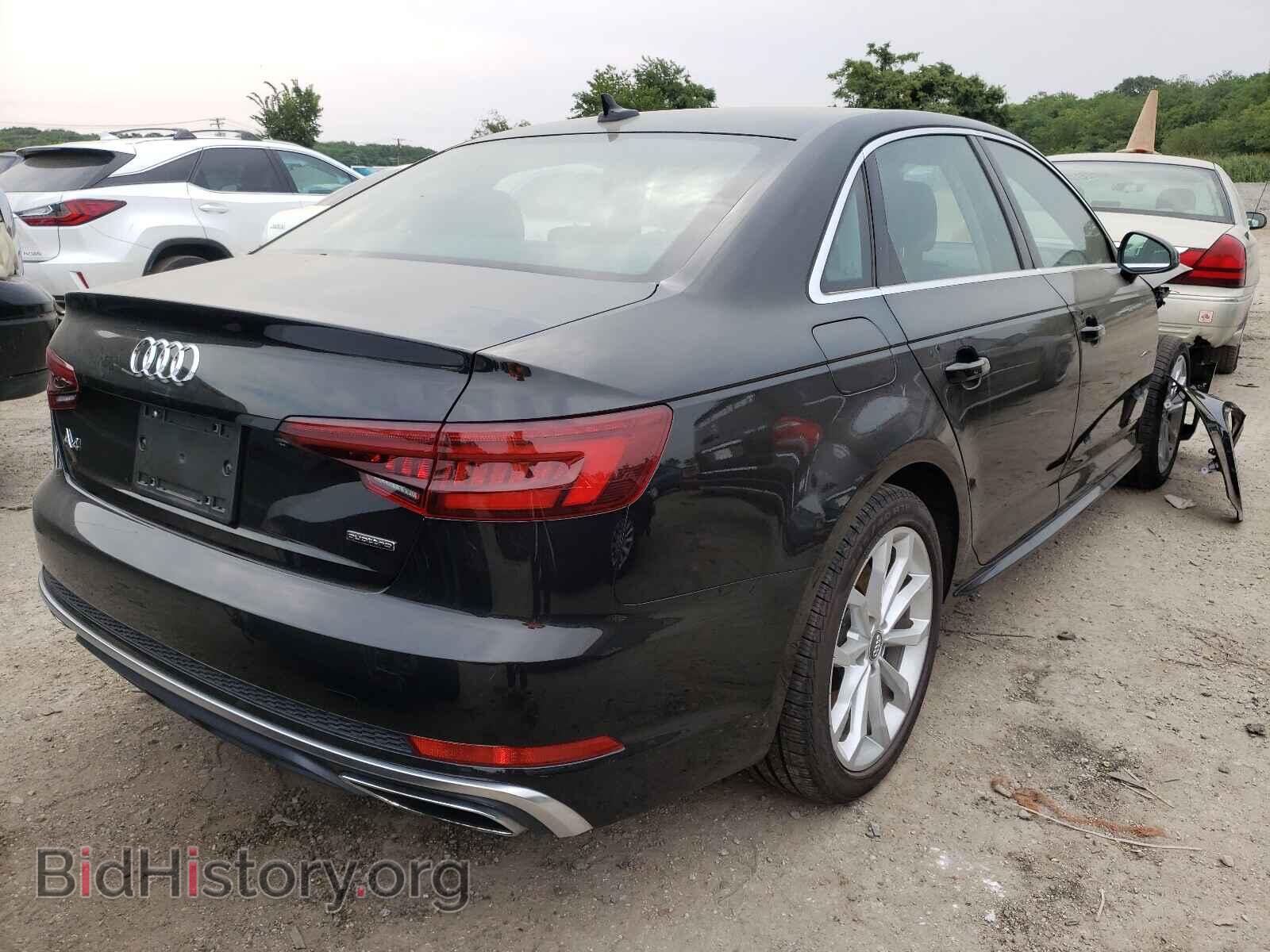 2019 AUDI A4 - VIN: WAUDNAF41KN007321 - Фото 4
