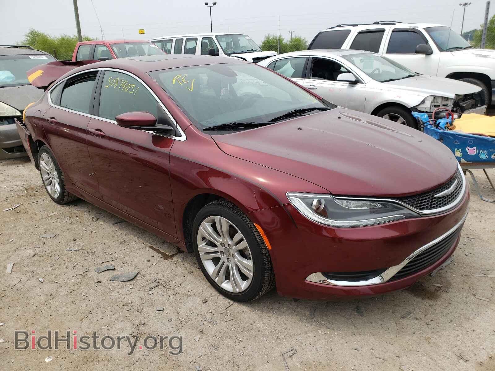 Фотография 1C3CCCAB4GN147607 - CHRYSLER 200 2016