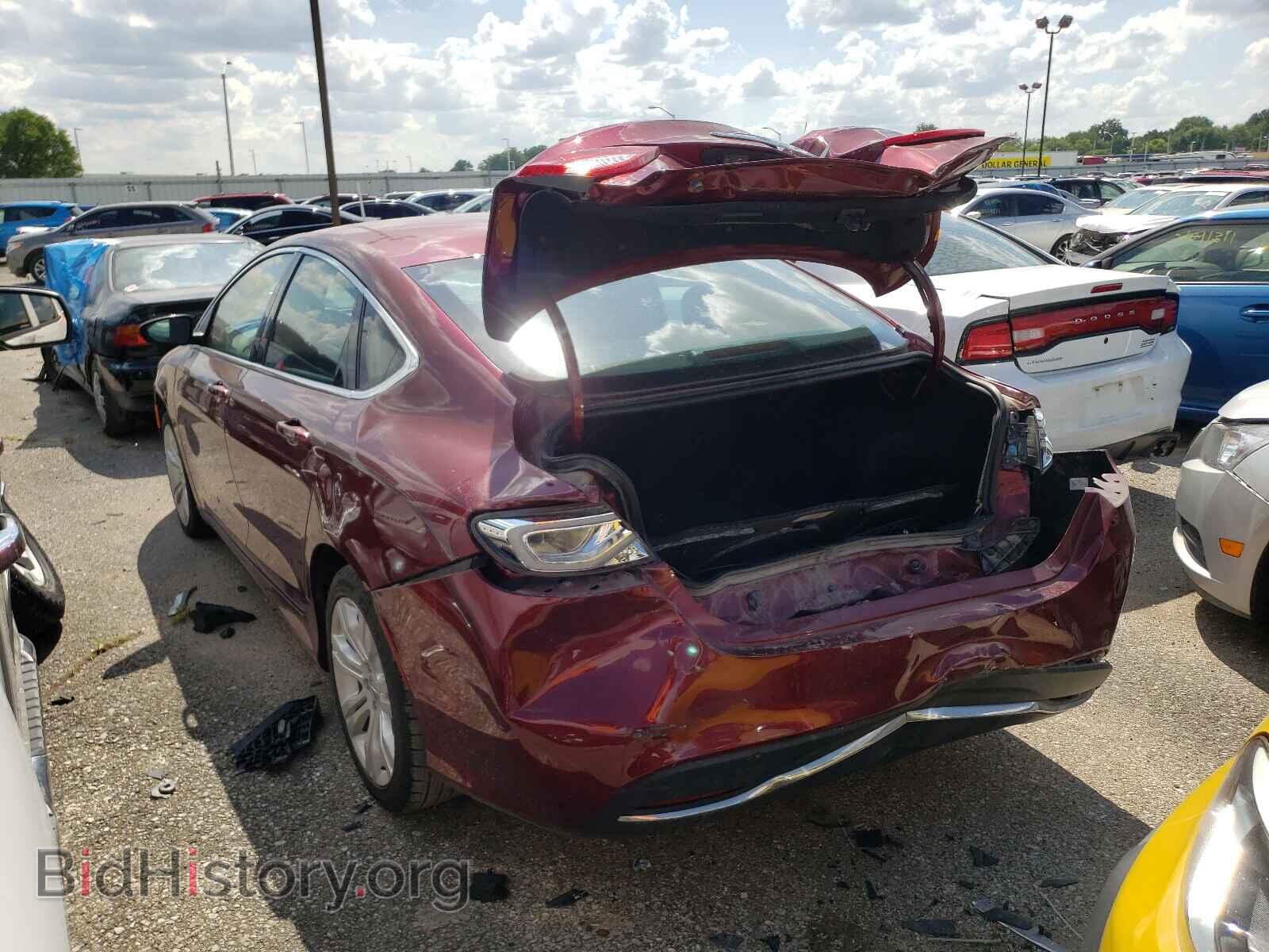 2016 CHRYSLER 200 - VIN: 1C3CCCAB4GN147607 - Фото 3