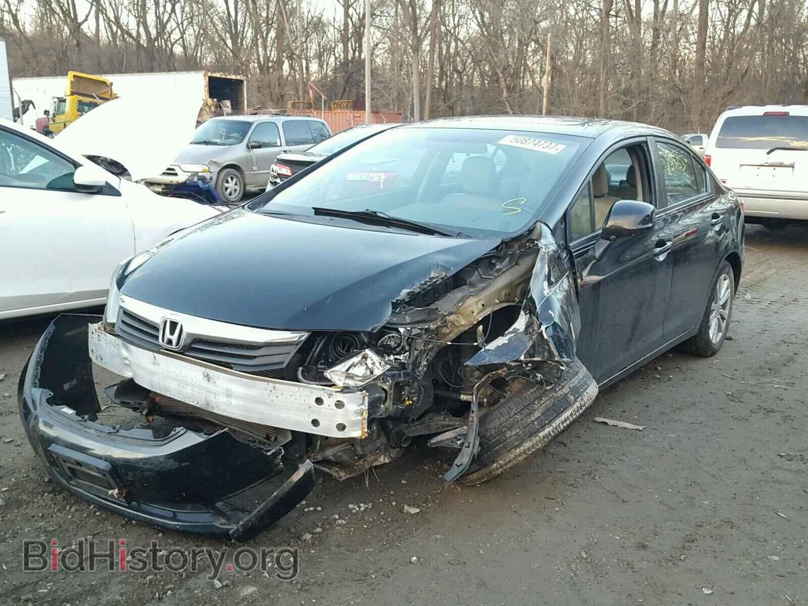 2012 HONDA CIVIC - VIN: 2HGFB2F94CH569456 - Фото 2