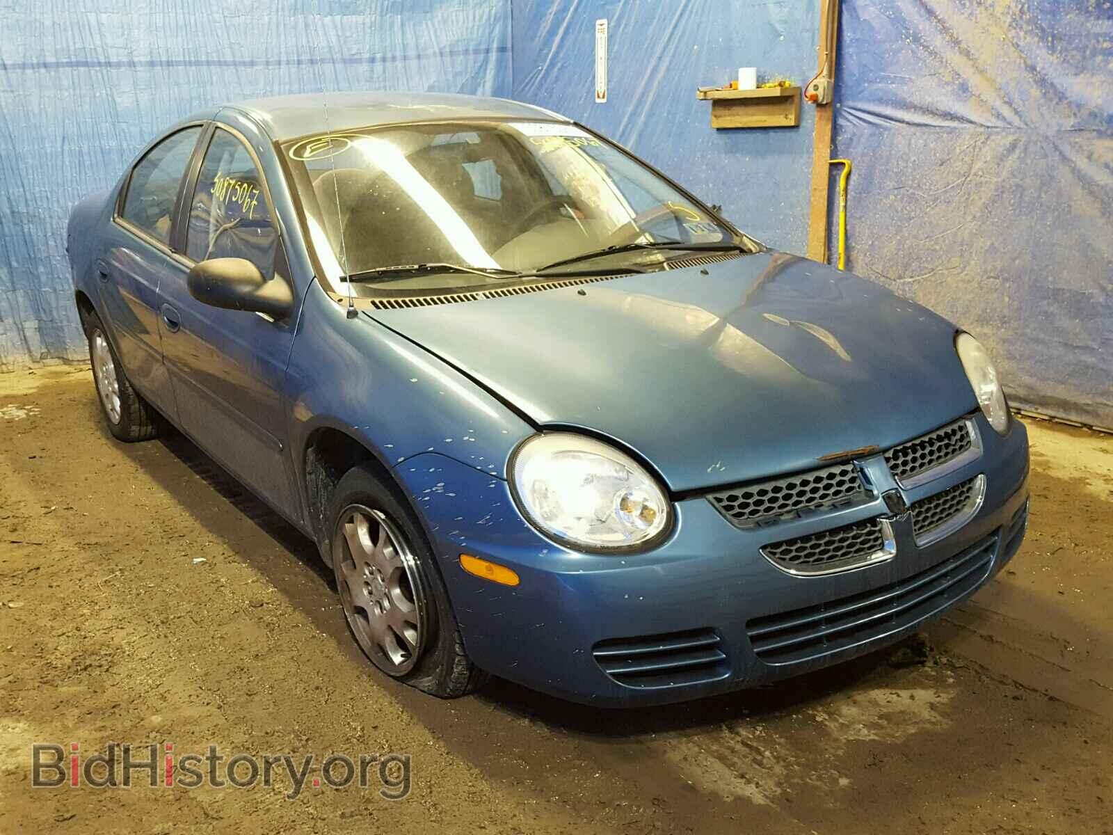 Фотография 1B3ES56C74D522316 - DODGE NEON 2004