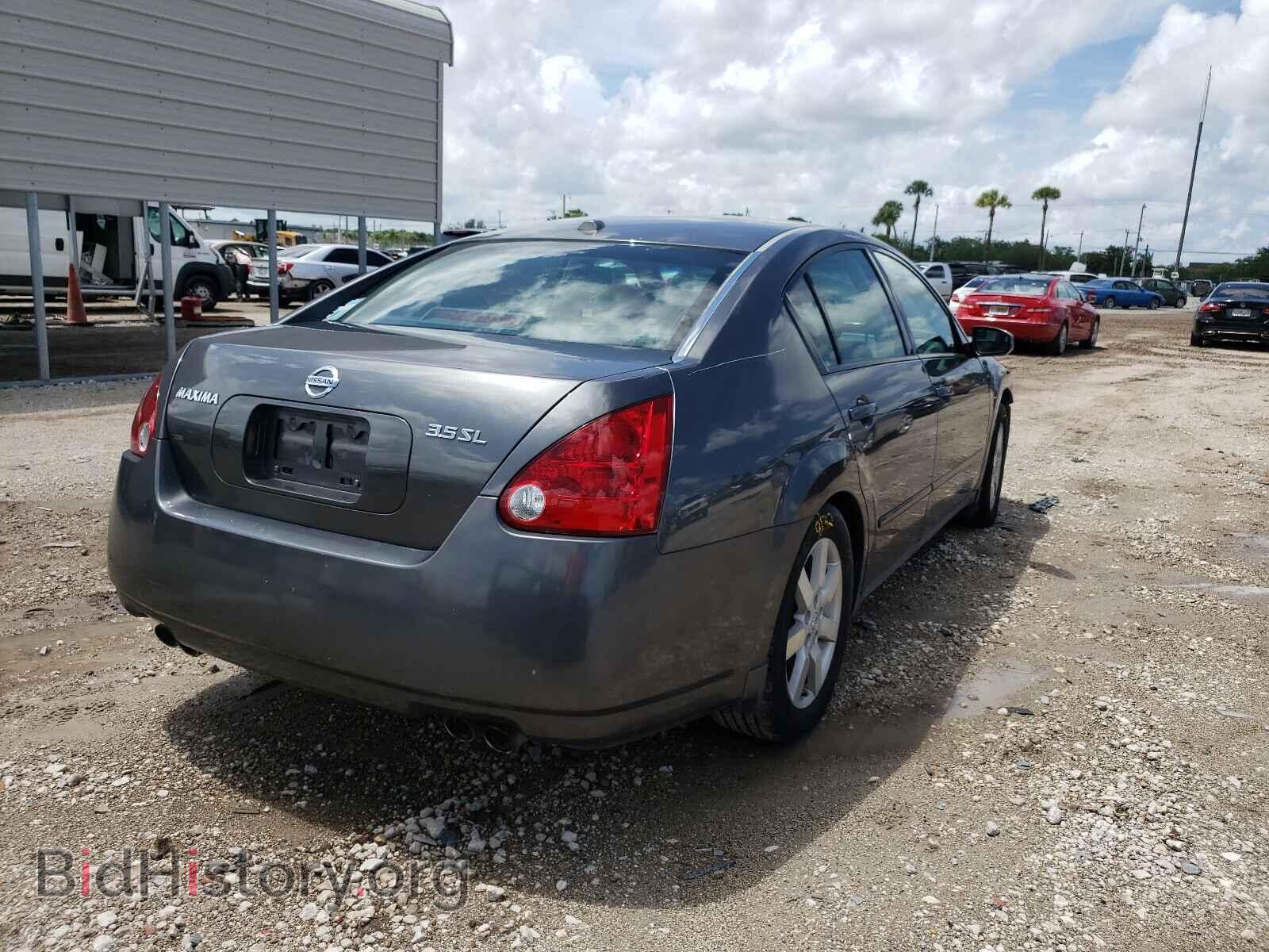 2006 NISSAN MAXIMA - VIN: 1N4BA41E86C842136 - Фото 4