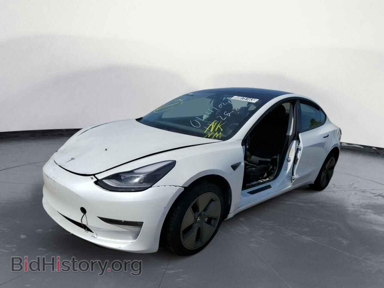 Photo 5YJ3E1EB2MF044104 - TESLA MODEL 3 2021