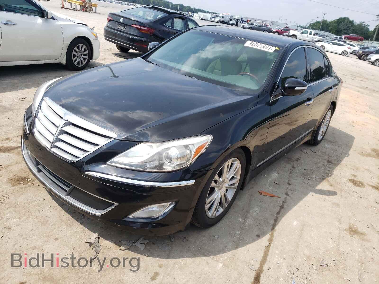 2012 HYUNDAI GENESIS - VIN: KMHGC4DF1CU175443 - Фото 2