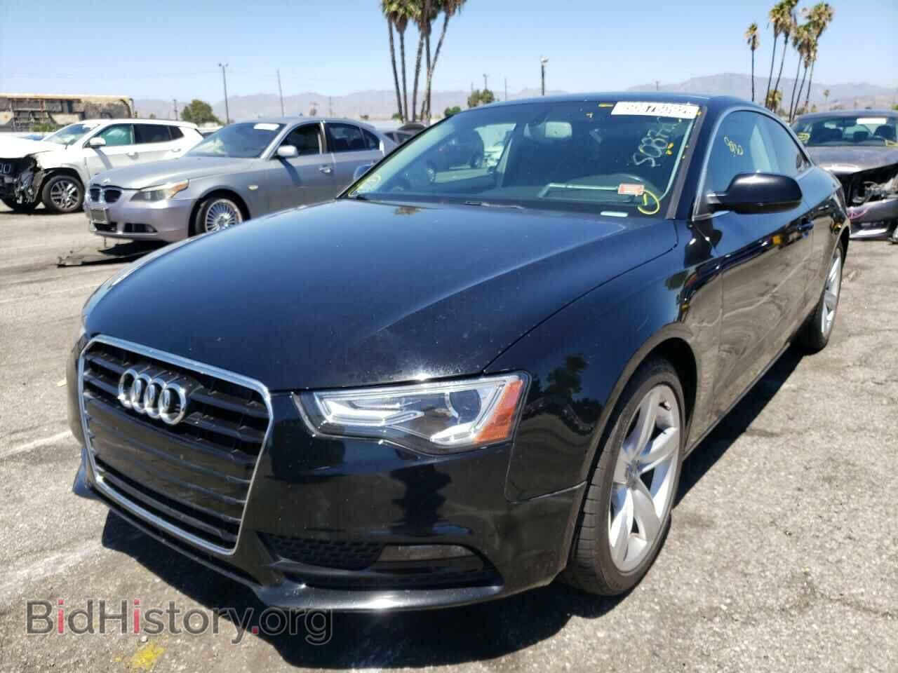 2013 AUDI A5 - VIN: WAULFAFR6DA018846 - Фото 2