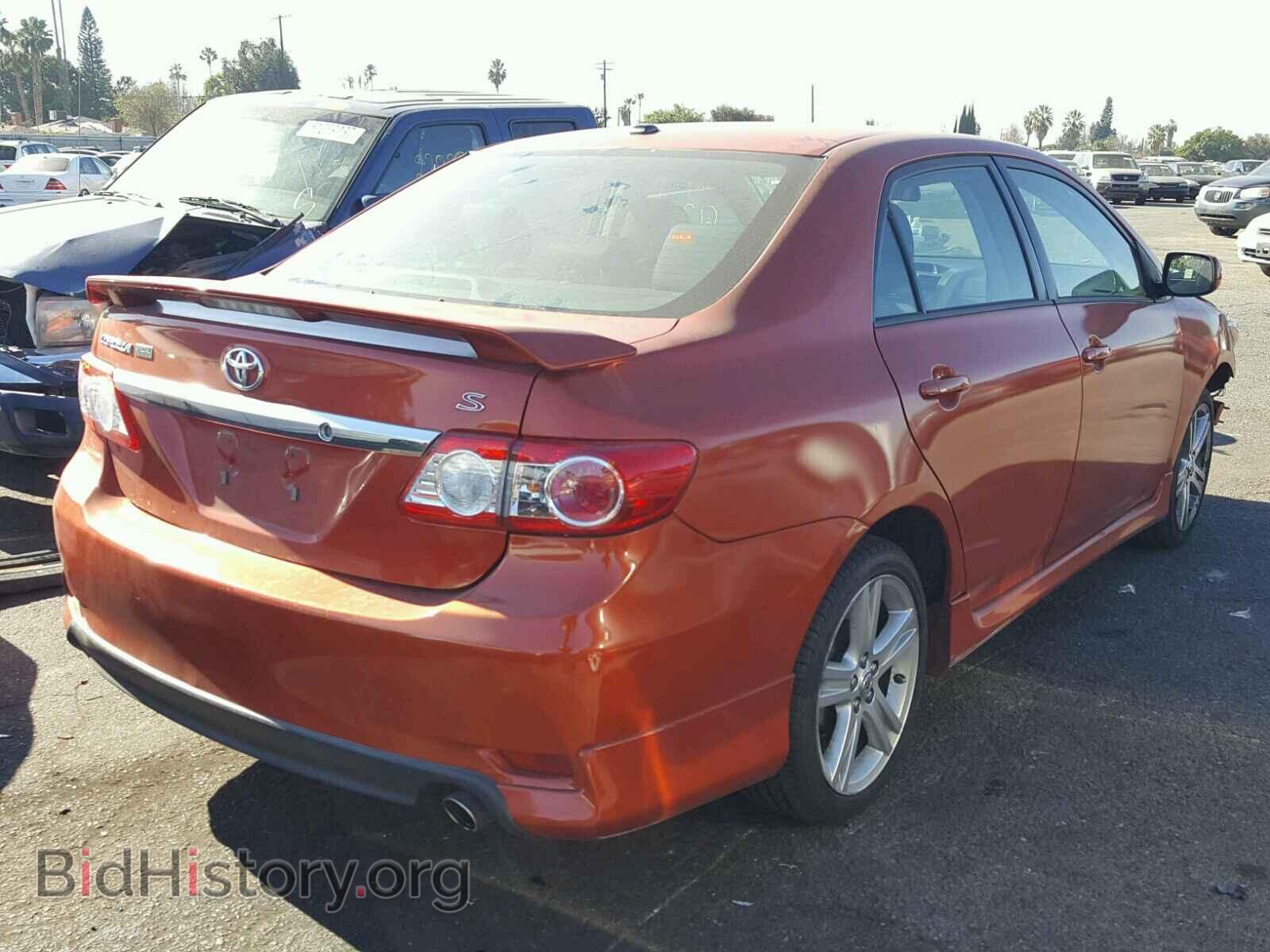 2013 TOYOTA COROLLA BA - VIN: 2T1BU4EE2DC078574 - Фото 4