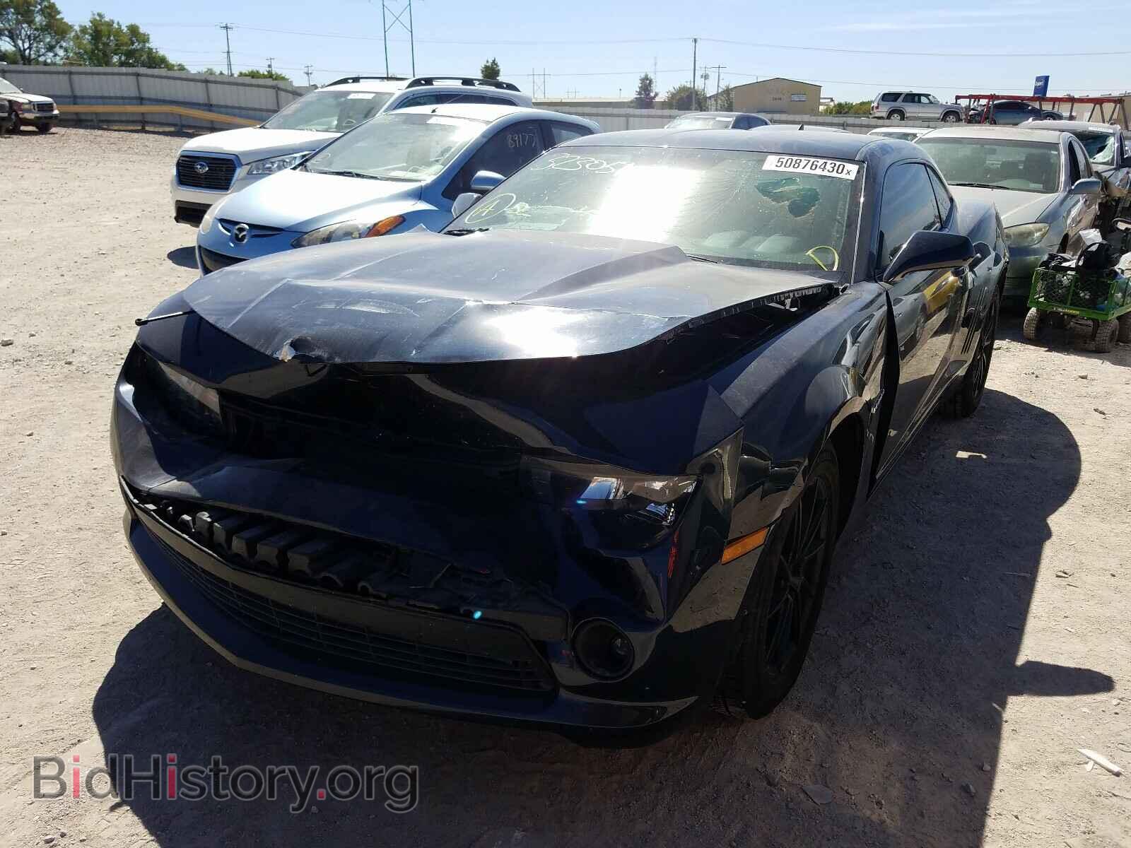 2014 CHEVROLET CAMARO - VIN: 2G1FB1E34E9323051 - Фото 2