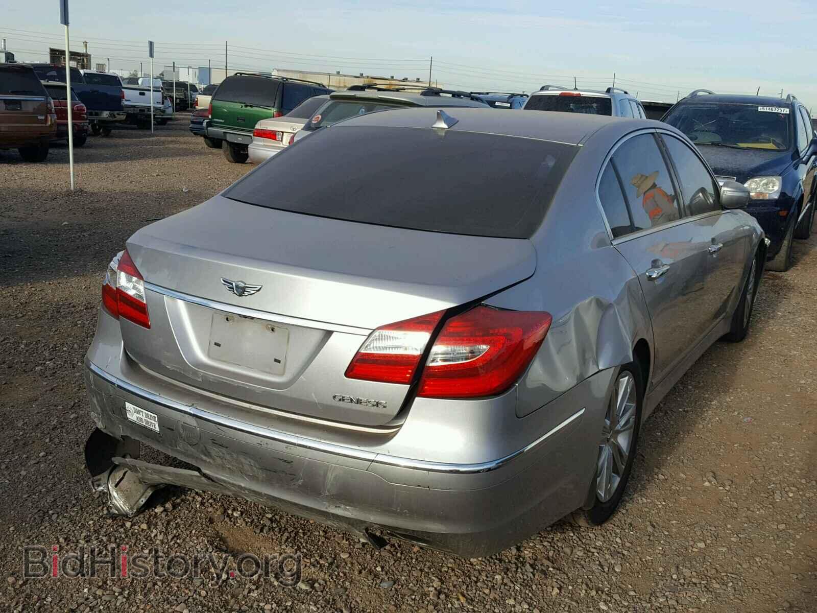 2012 HYUNDAI GENESIS - VIN: KMHGC4DD2CU190547 - Фото 4