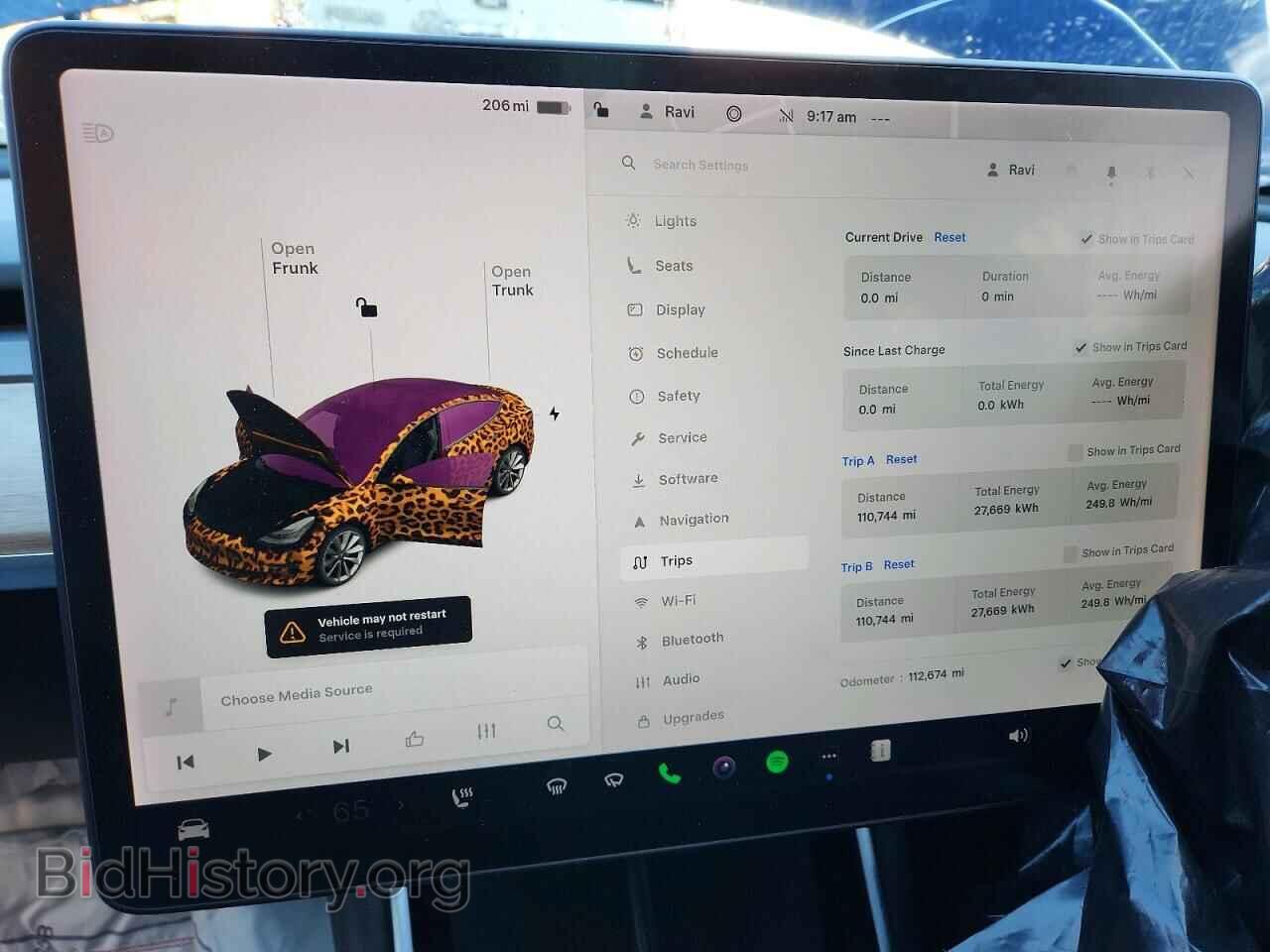 2018 TESLA MODEL 3 - VIN: 5YJ3E1EA2JF009856 - Фото 9