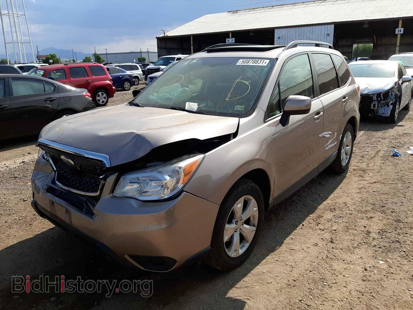 2014 SUBARU FORESTER - VIN: JF2SJAEC9EH461416 - Фото 2