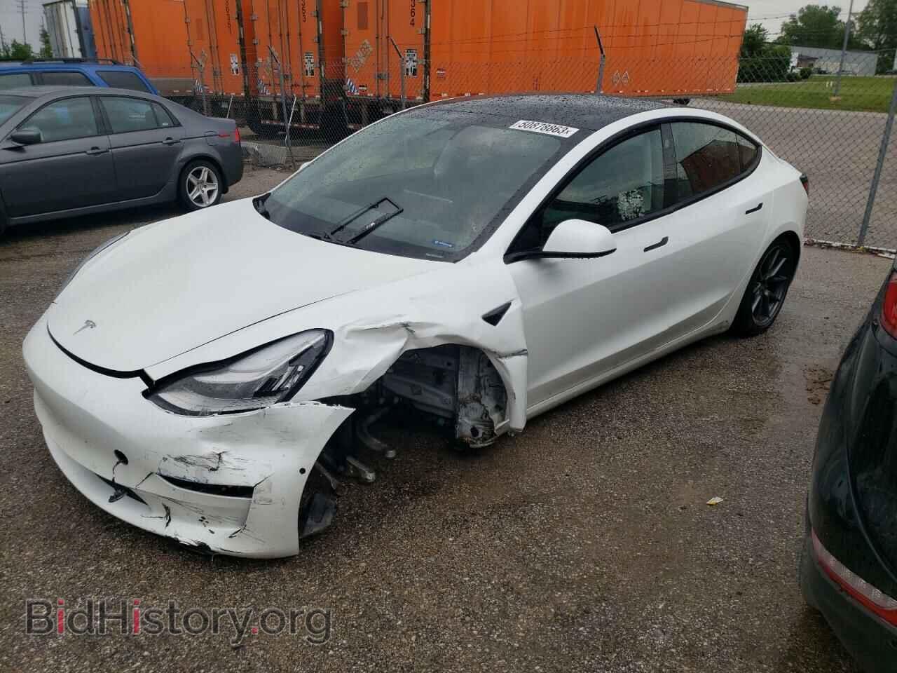 Photo 5YJ3E1EA6MF854987 - TESLA MODEL 3 2021