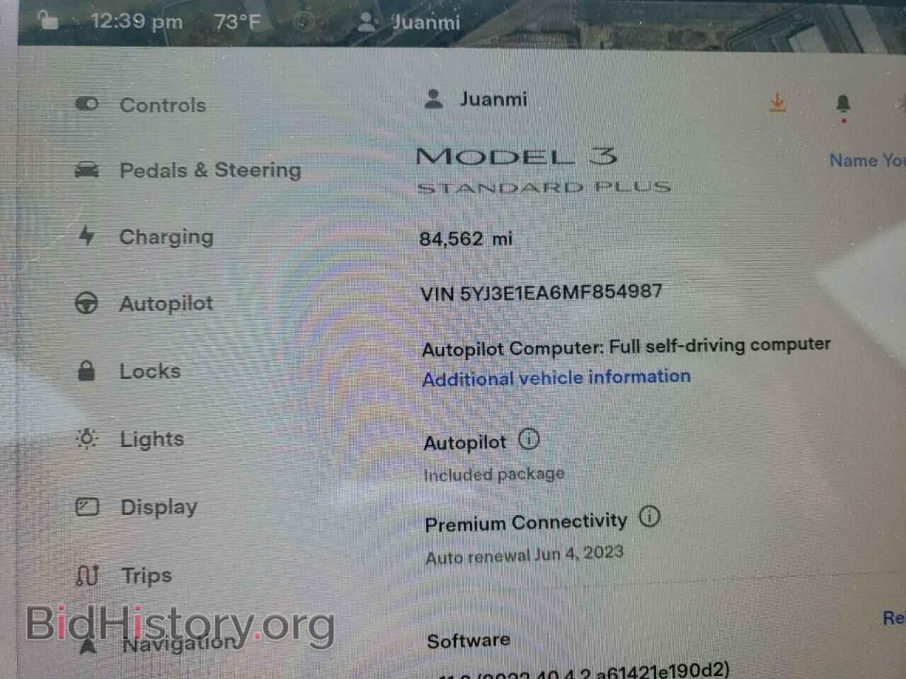 2021 TESLA MODEL 3 - VIN: 5YJ3E1EA6MF854987 - Photo 9