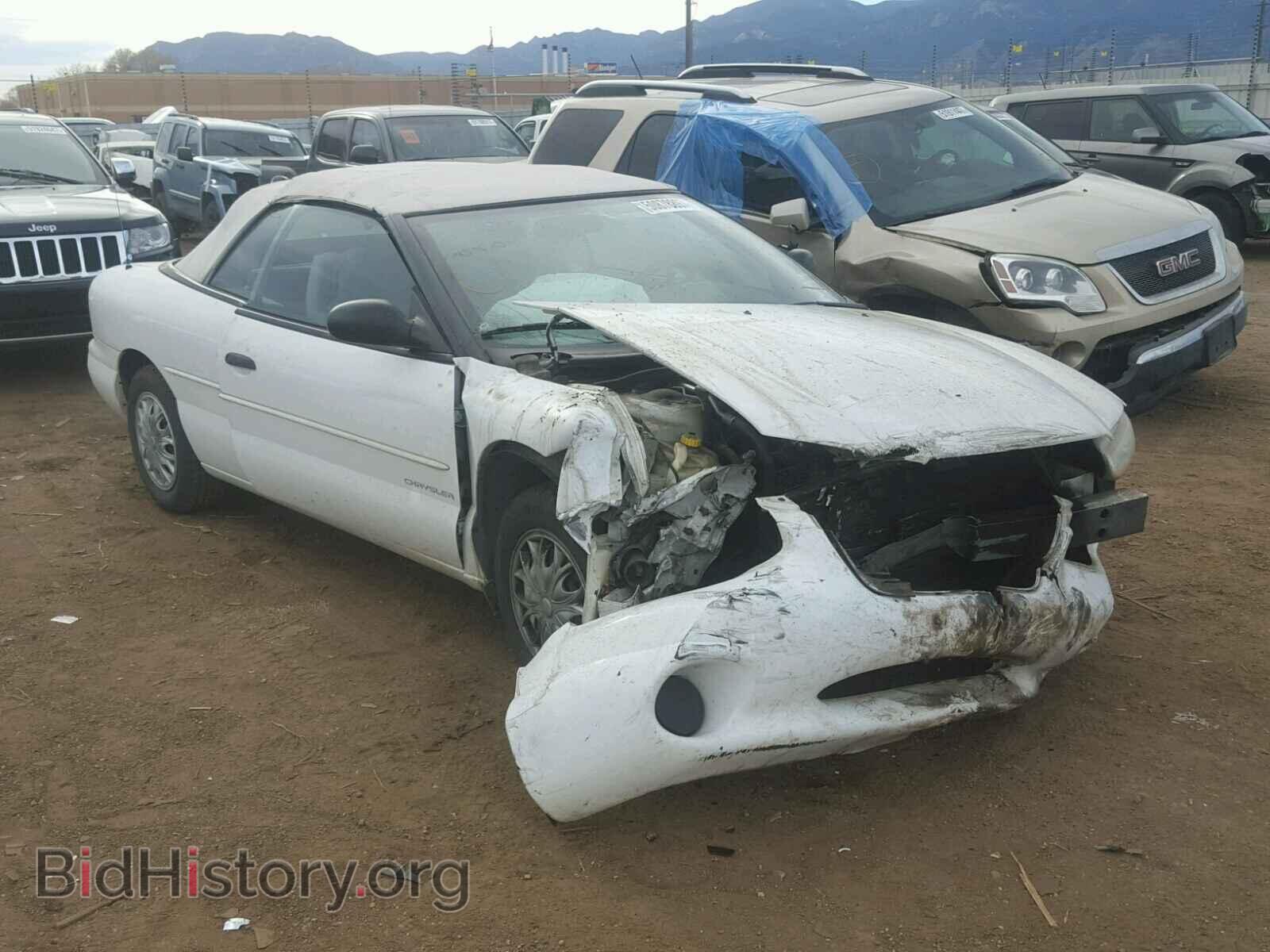 Фотография 3C3EL45H2TT303294 - CHRYSLER SEBRING 1996