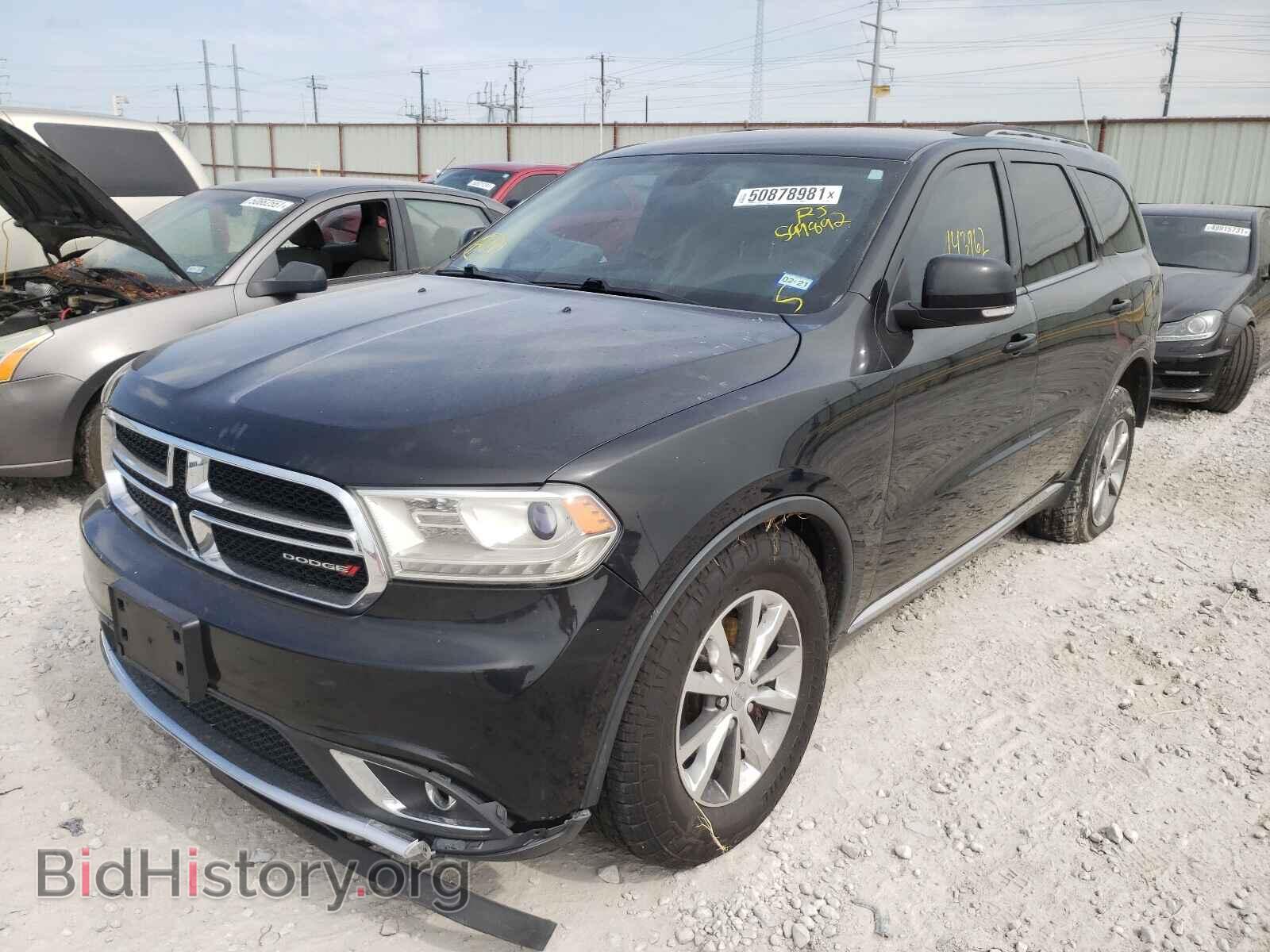 2014 DODGE DURANGO - VIN: 1C4RDHDG9EC599892 - Фото 2