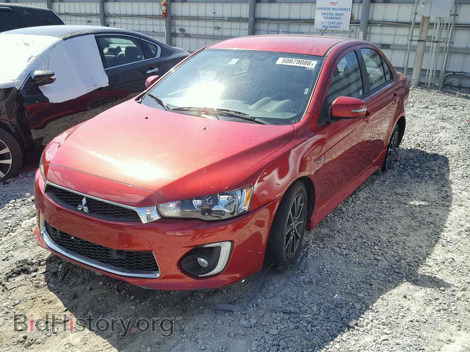 2017 MITSUBISHI LANCER - VIN: JA32U2FU6HU005998 - Фото 2
