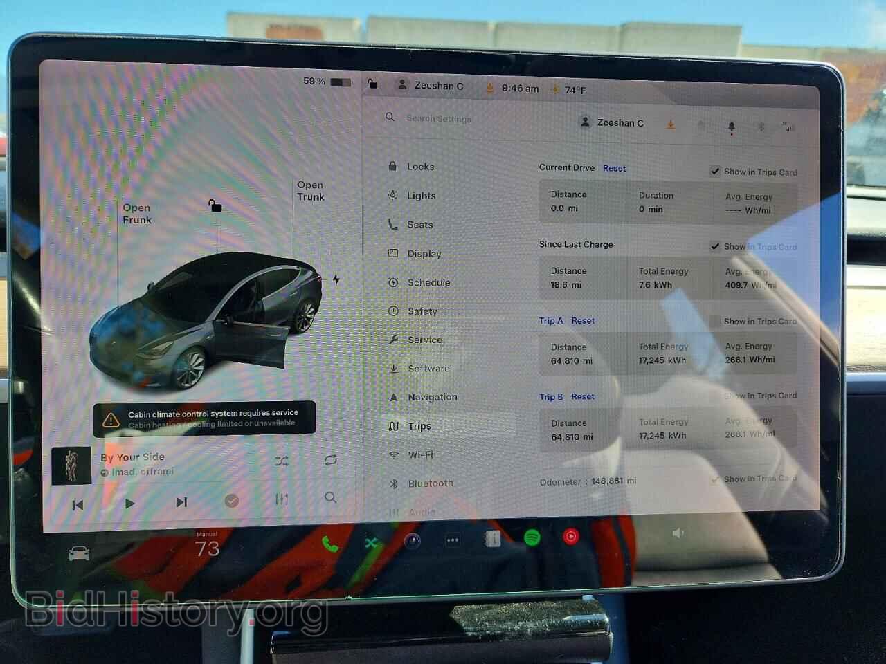 2018 TESLA MODEL 3 - VIN: 5YJ3E1EA8JF059516 - Photo 9