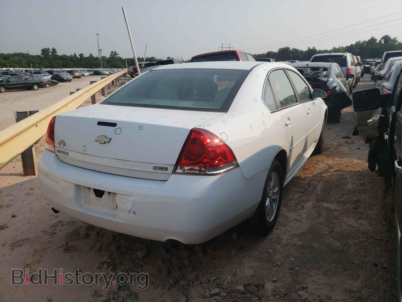 2012 CHEVROLET IMPALA - VIN: 2G1WF5E32C1247904 - Фото 4