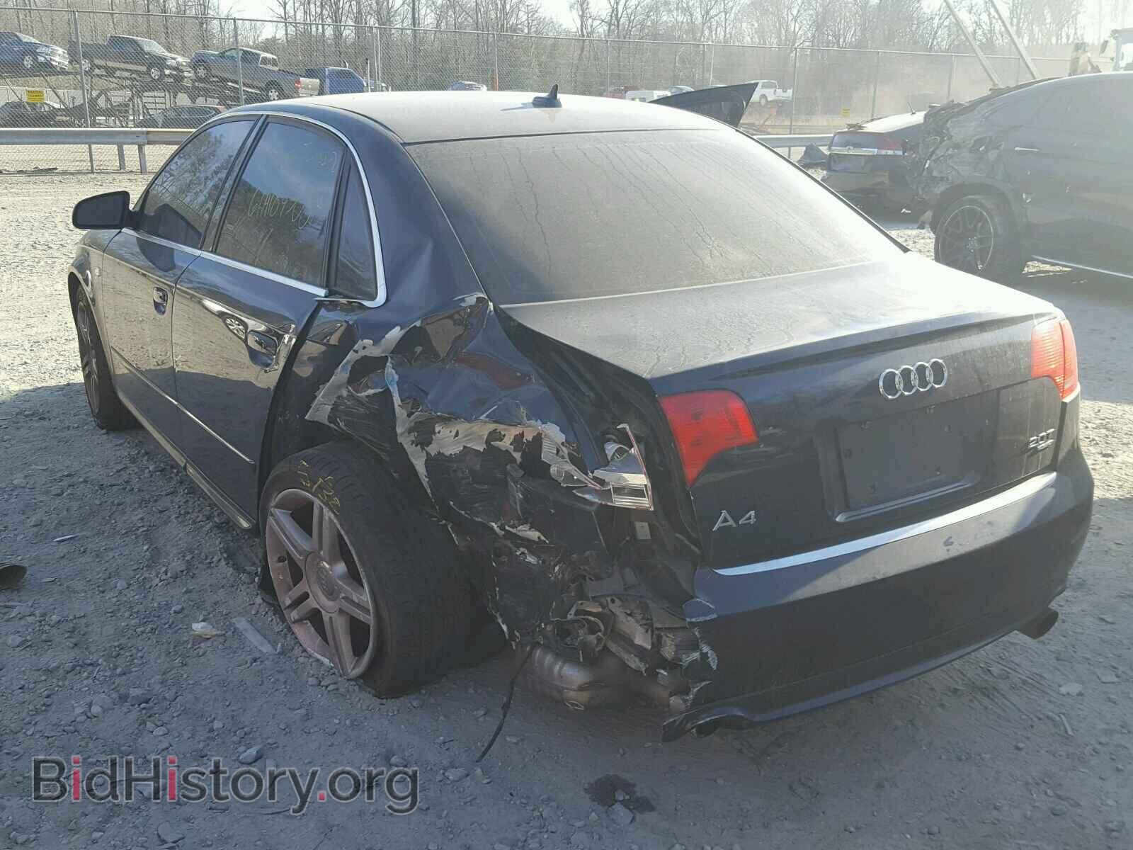 2008 AUDI A4 - VIN: WAUDF78E78A018409 - Фото 3