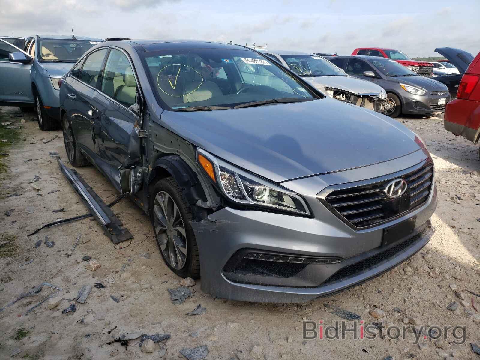 Photo 5NPE34AB5FH111904 - HYUNDAI SONATA 2015