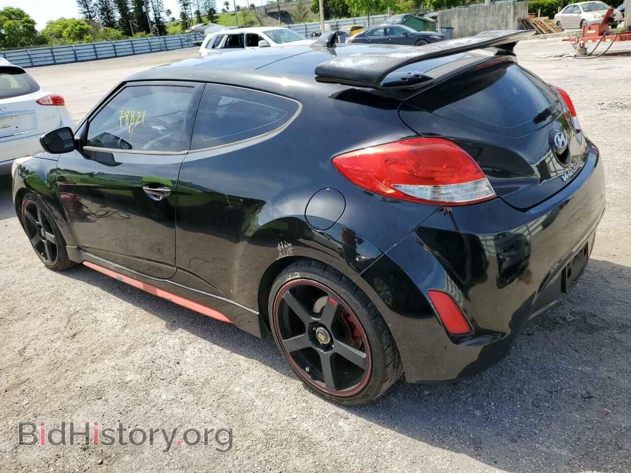 2012 HYUNDAI VELOSTER - VIN: KMHTC6AD5CU071485 - Фото 2