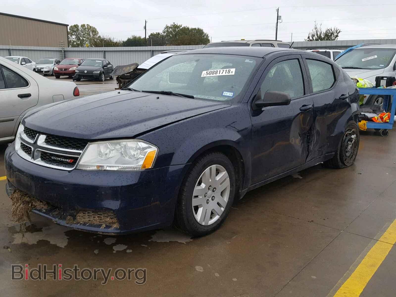 2013 DODGE AVENGER - VIN: 1C3CDZAB9DN631249 - Photo 2