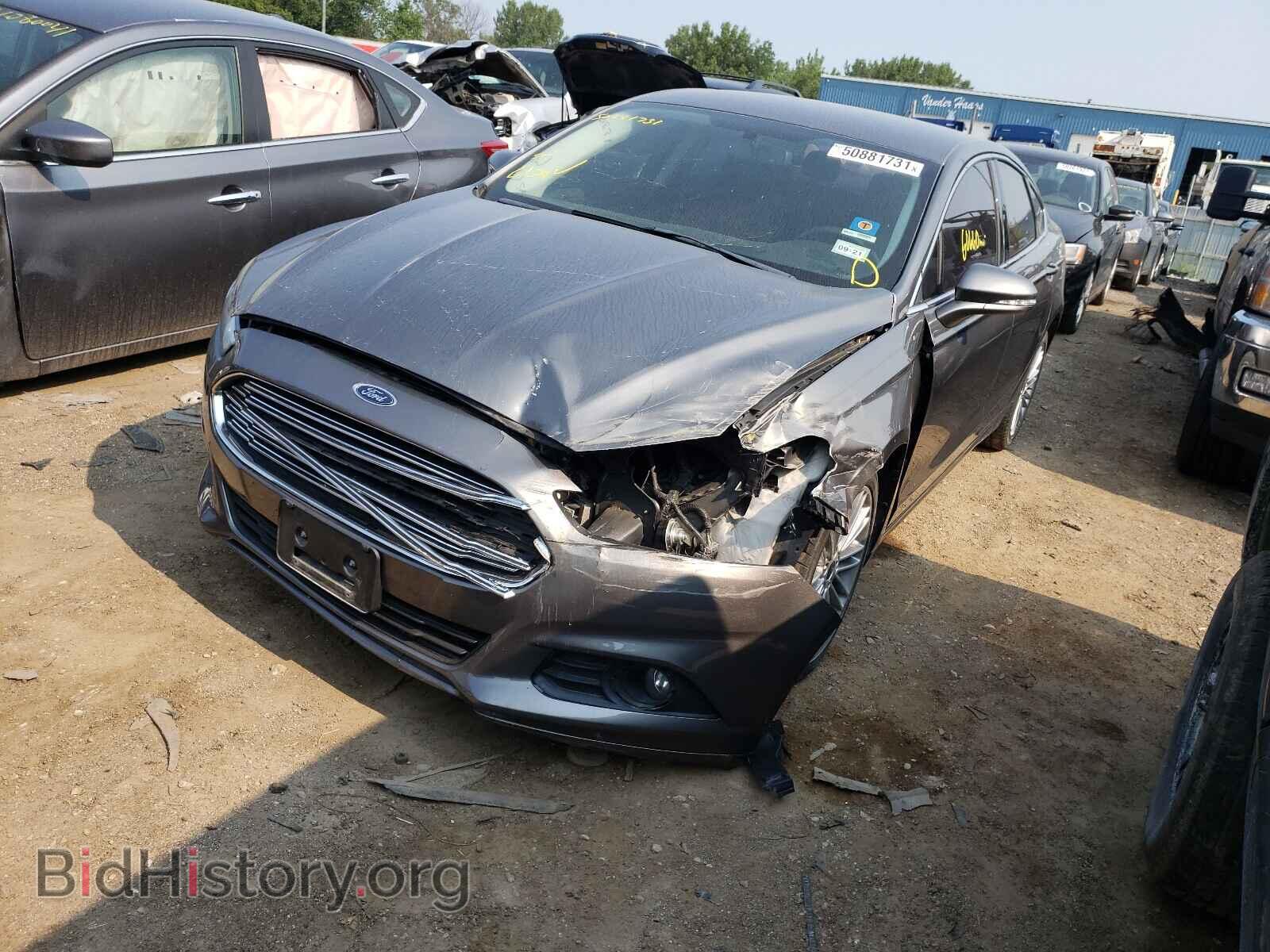 2014 FORD FUSION - VIN: 3FA6P0HDXER201799 - Фото 2