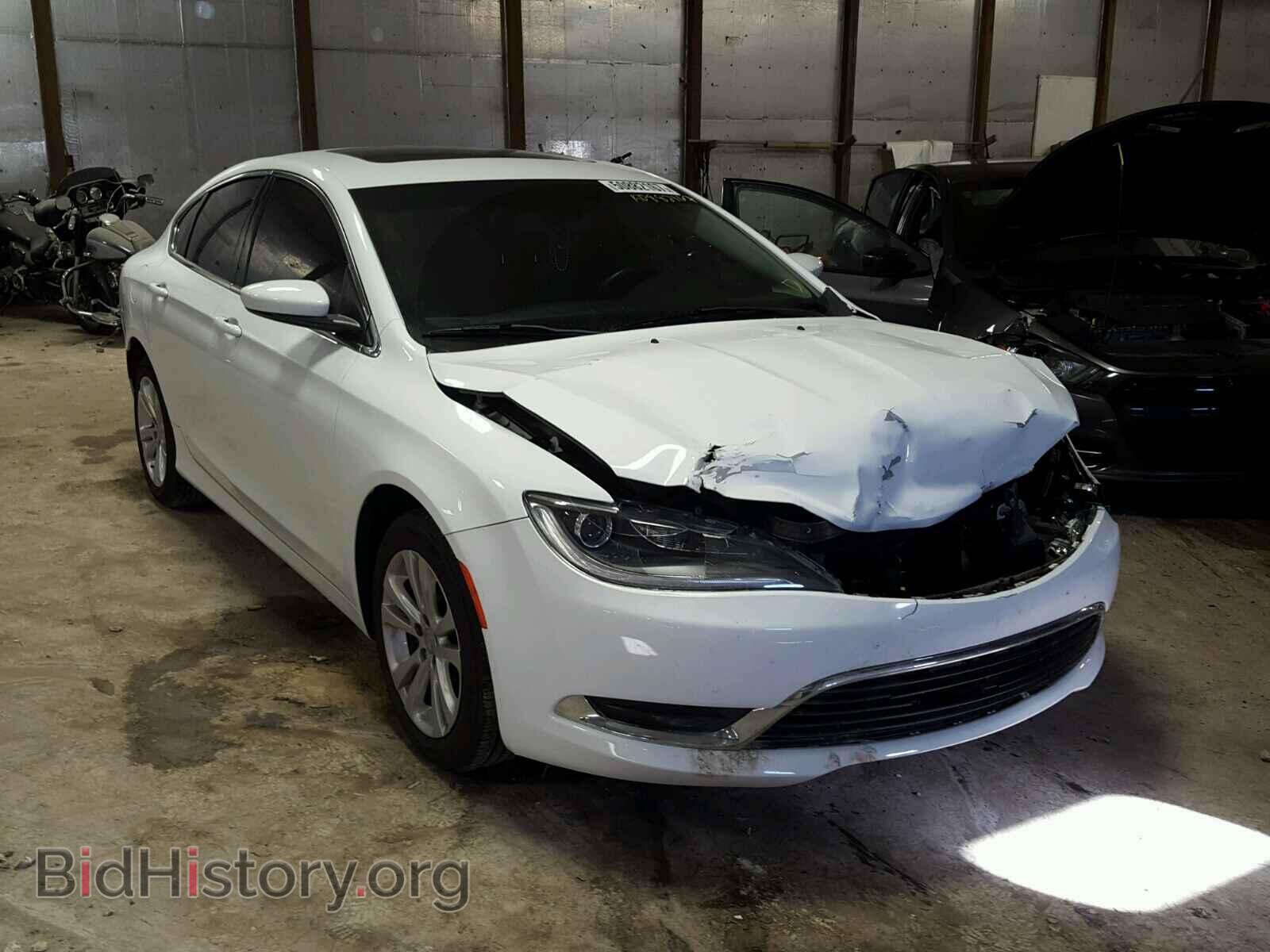 Photo 1C3CCCAB1FN597357 - CHRYSLER 200 2015
