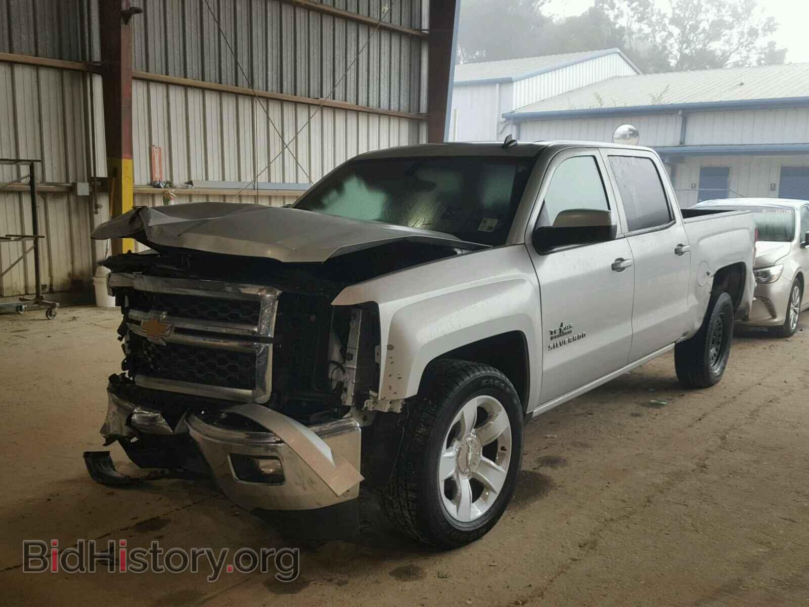 2014 CHEVROLET SILVERADO - VIN: 3GCPCREC1EG106876 - Фото 2