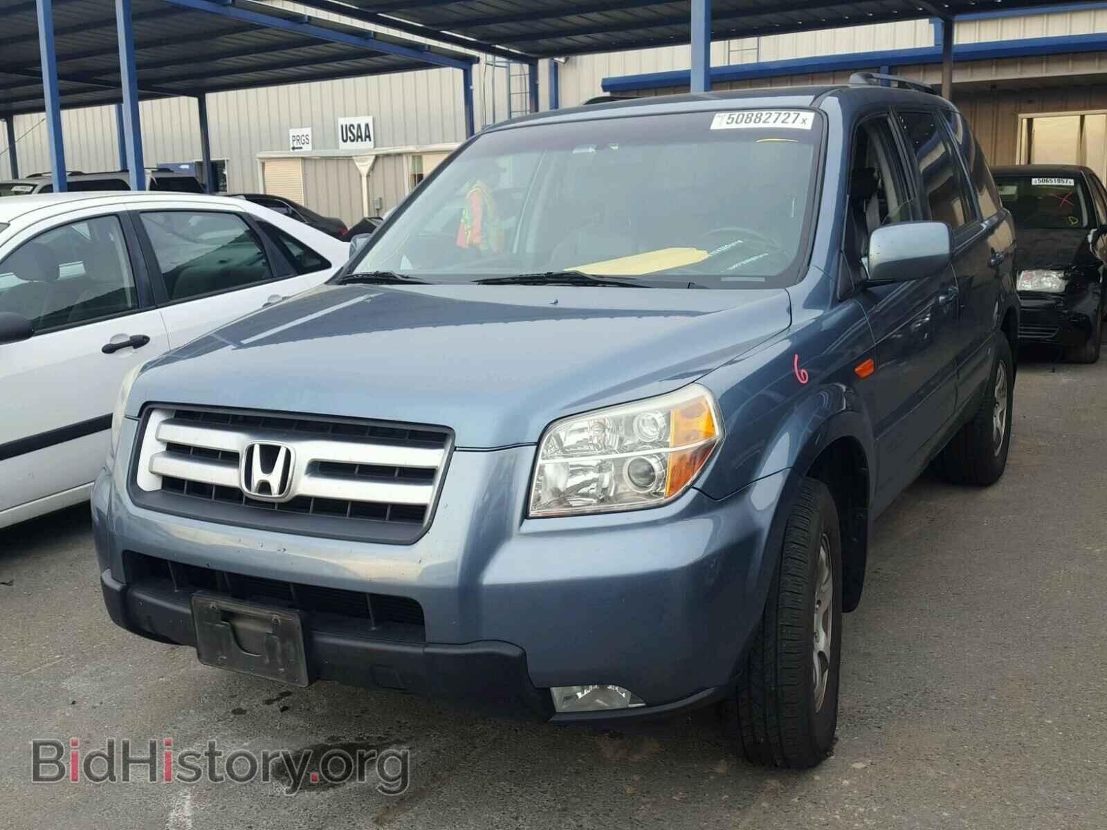 2006 HONDA PILOT - VIN: 5FNYF28726B027063 - Фото 2