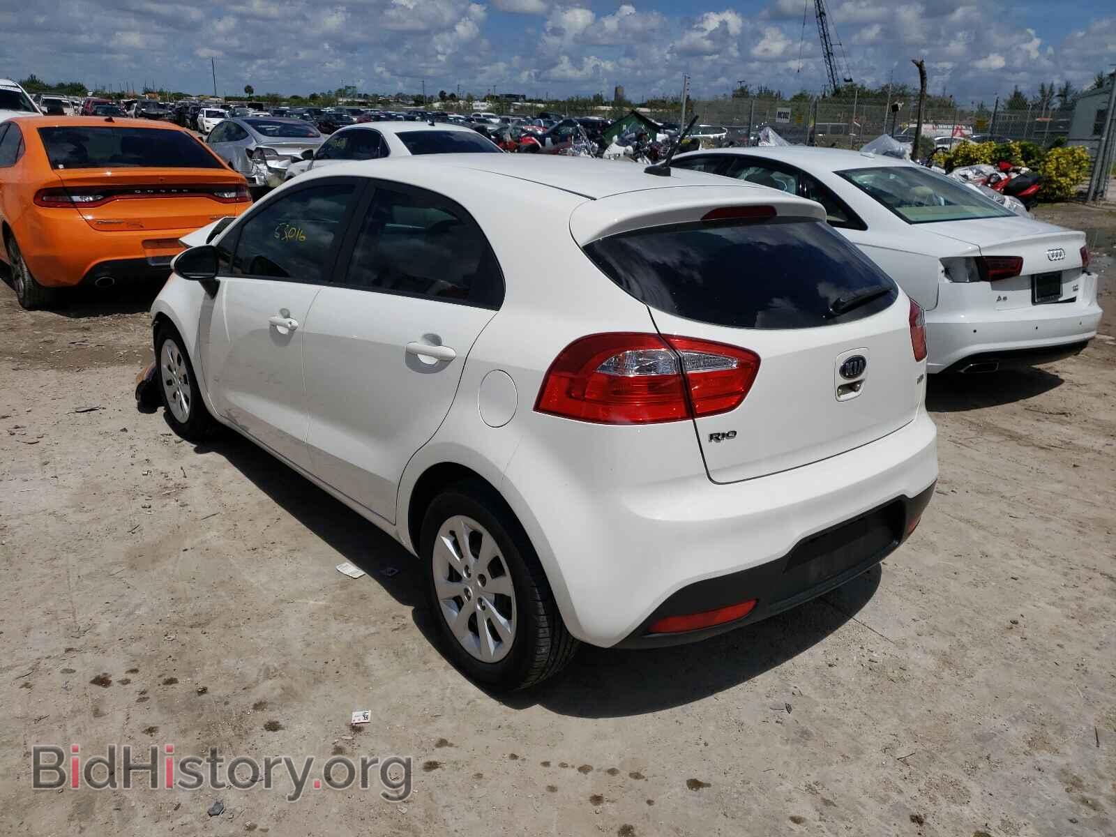2014 KIA RIO - VIN: KNADM5A3XE6409605 - Фото 3