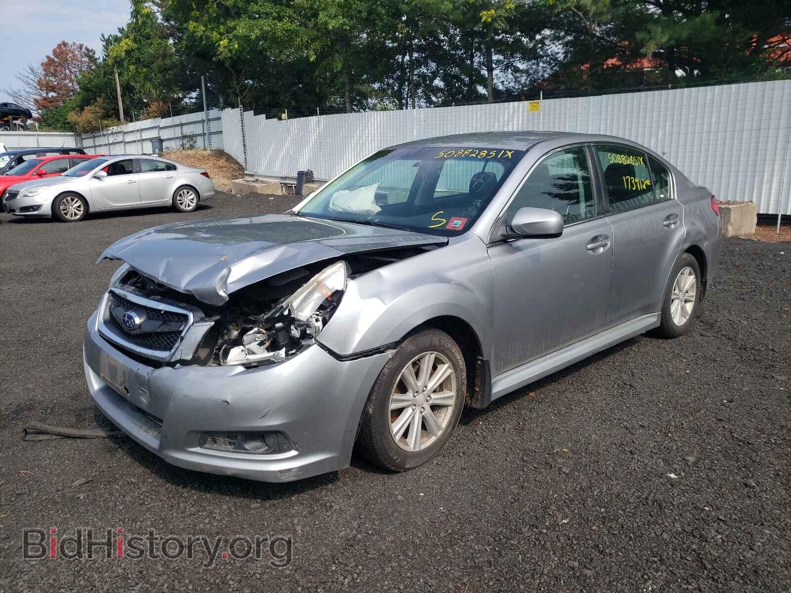 2011 SUBARU LEGACY - VIN: 4S3BMBC60B3249750 - Фото 2