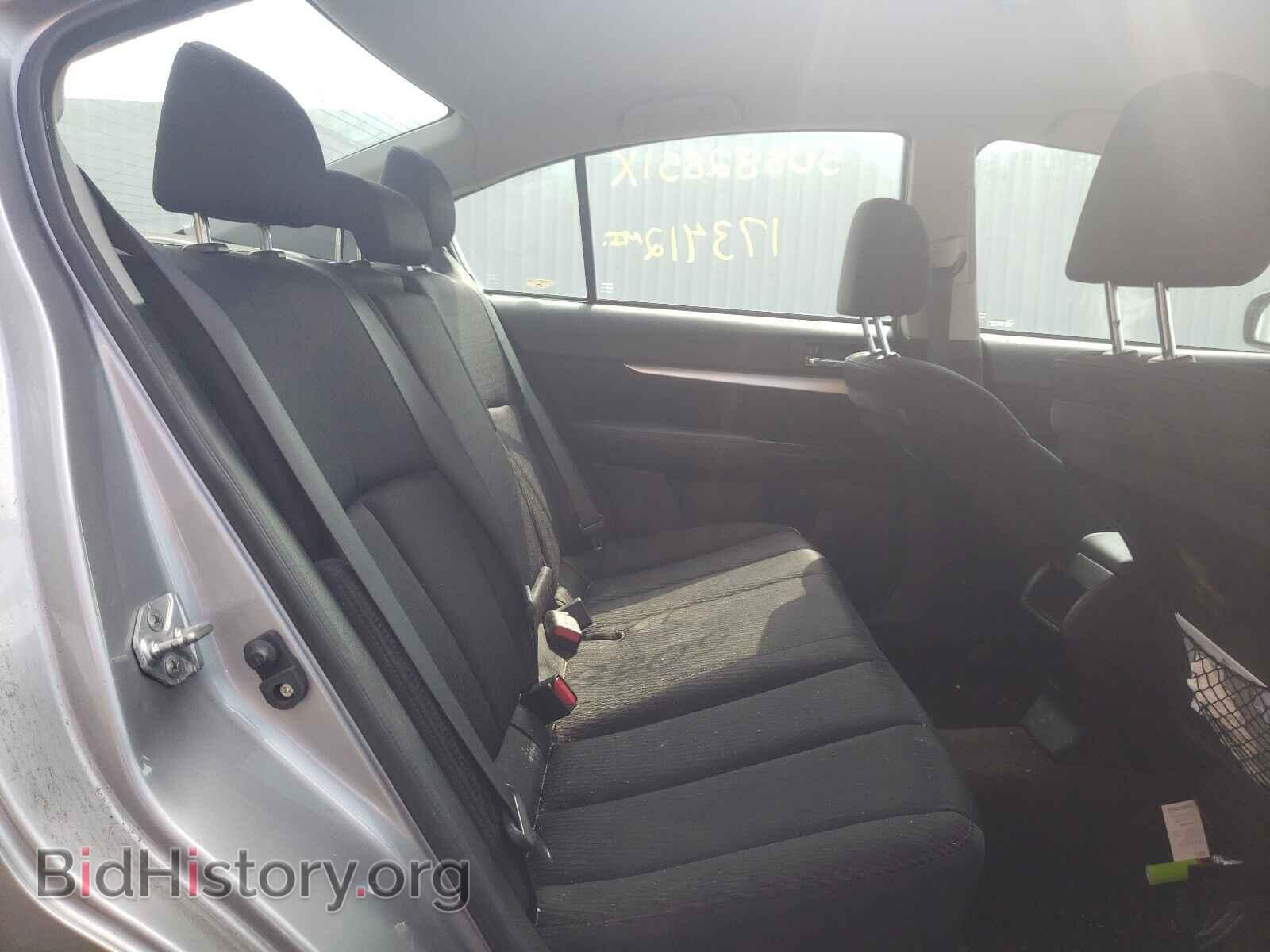 2011 SUBARU LEGACY - VIN: 4S3BMBC60B3249750 - Фото 6