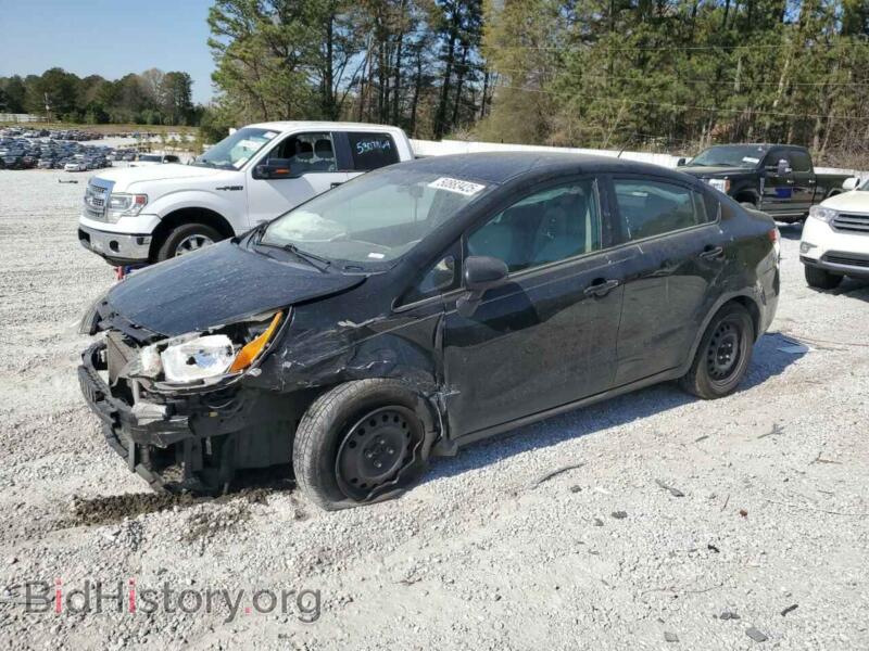 2012 Kia RIO LX (VIN KNADM4A32C6094306) — photo 1 of 12, Copart, damage: front end