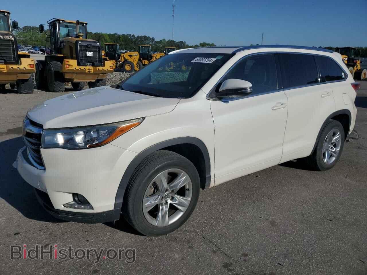 Фотография 5TDYKRFH6GS127437 - TOYOTA HIGHLANDER 2016