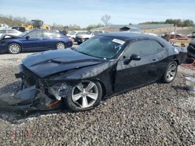 2019 Dodge CHALLENGER SXT, black — VIN 2C3CDZAG8KH672148, Copart