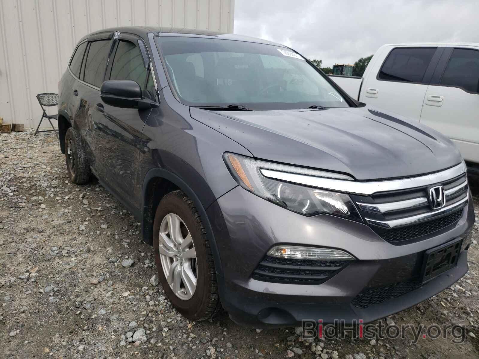 Photo 5FNYF5H17GB025114 - HONDA PILOT 2016