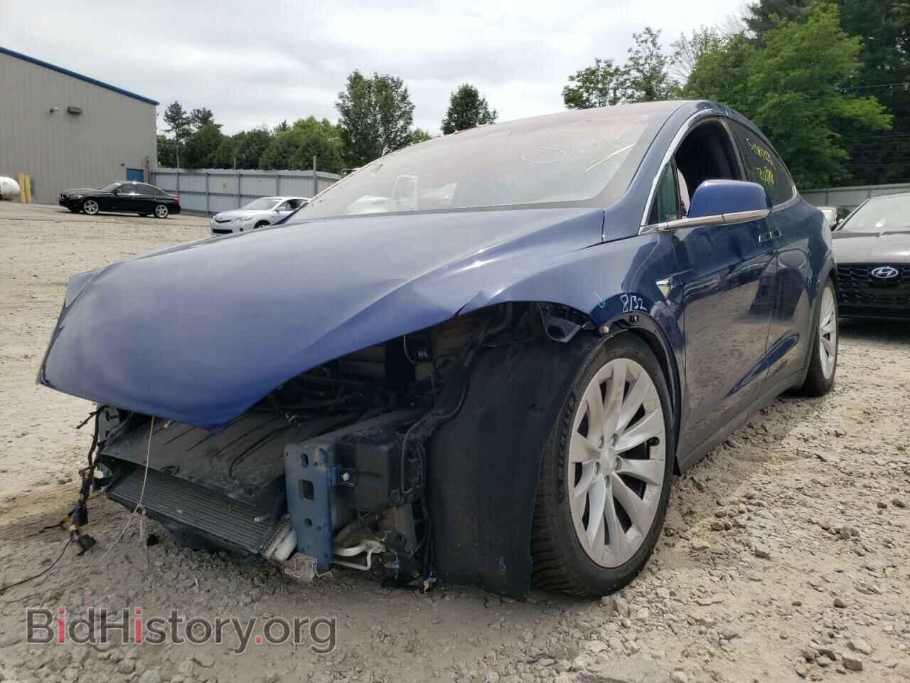 2020 TESLA MODEL X - VIN: 5YJXCAE20LF234554 - Фото 2