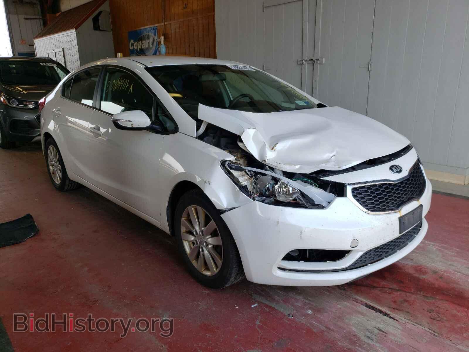 Photo KNAFX4A66E5182925 - KIA FORTE 2014