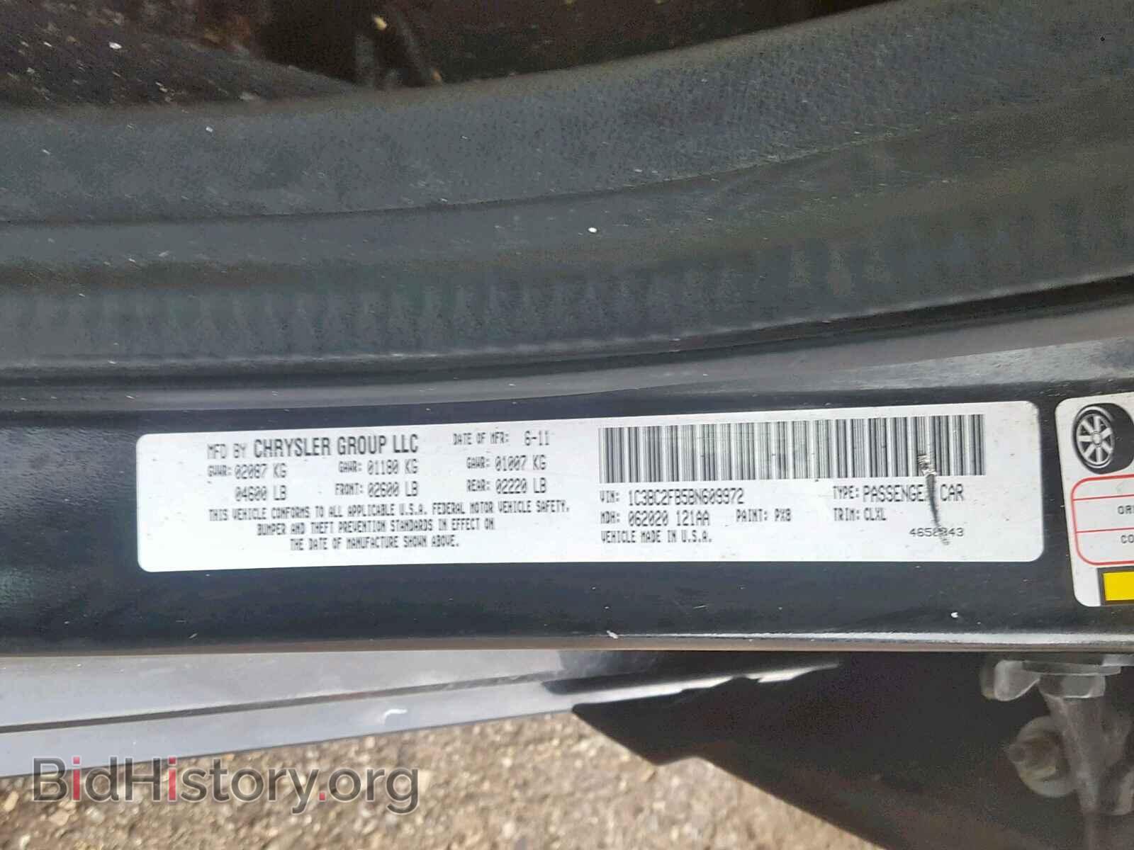2011 CHRYSLER 200 - VIN: 1C3BC2FB5BN609972 - Photo 10