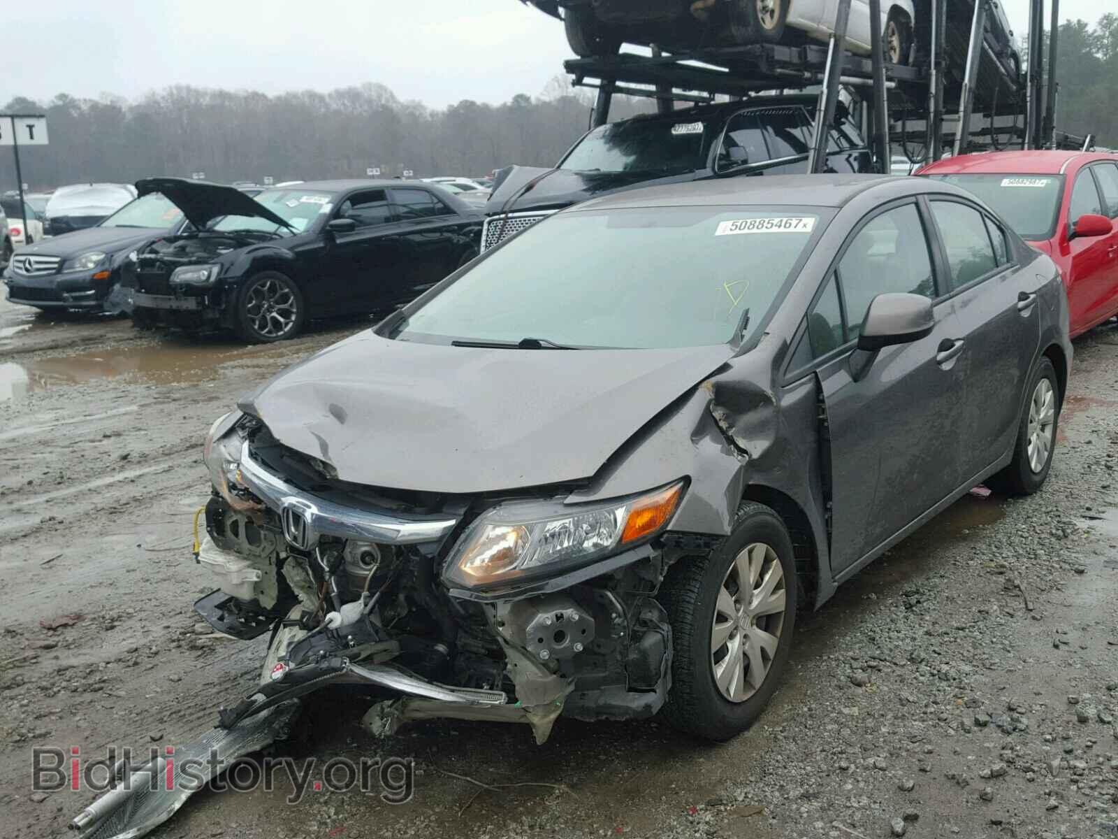 2012 HONDA CIVIC - VIN: 19XFB2F50CE082956 - Фото 2