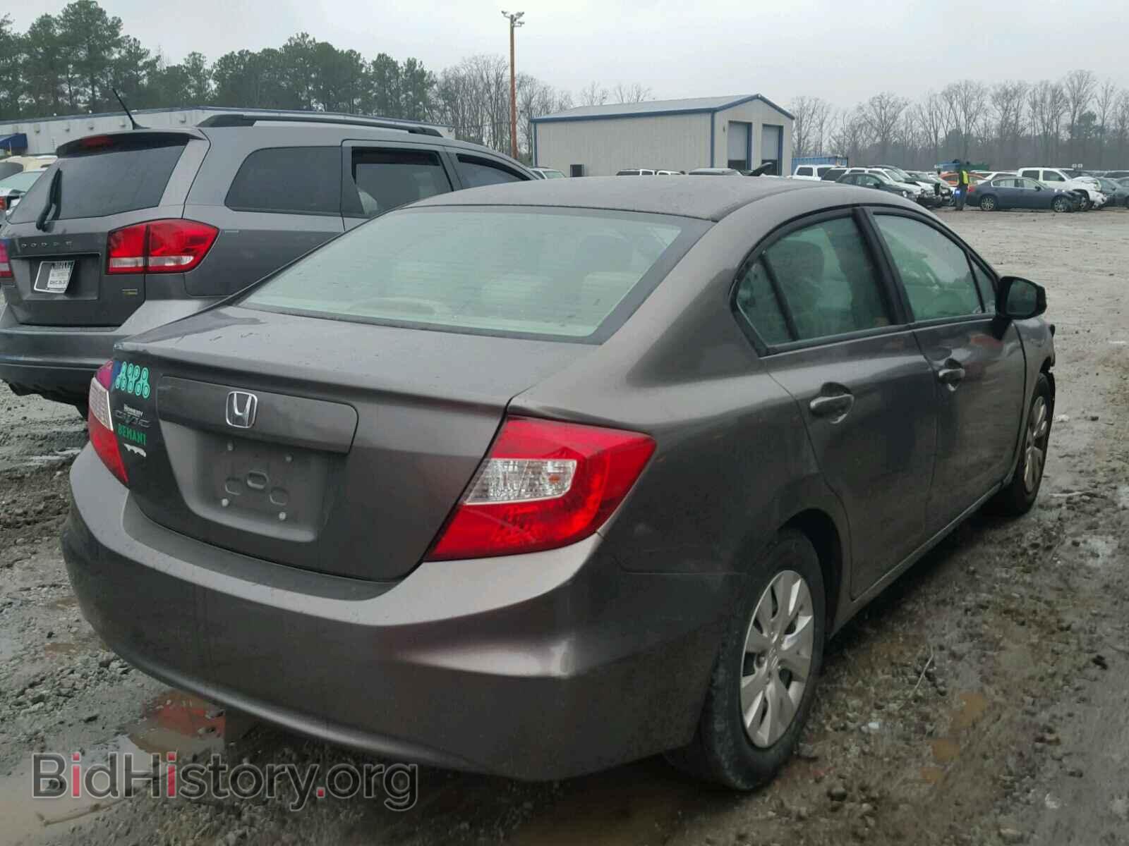 2012 HONDA CIVIC - VIN: 19XFB2F50CE082956 - Фото 4