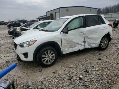 2016 Mazda CX-5 Touring, белый — VIN JM3KE4CY6G0617455, Copart