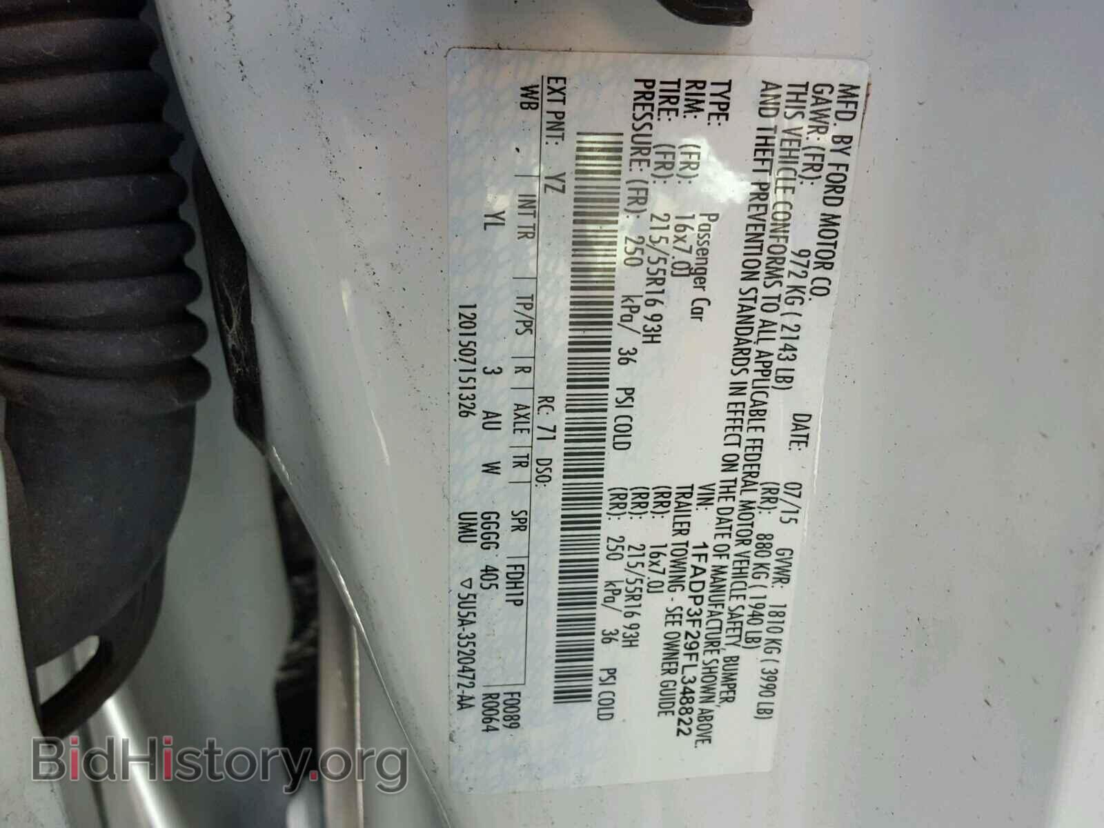 2015 FORD FOCUS - VIN: 1FADP3F29FL348822 - Photo 10