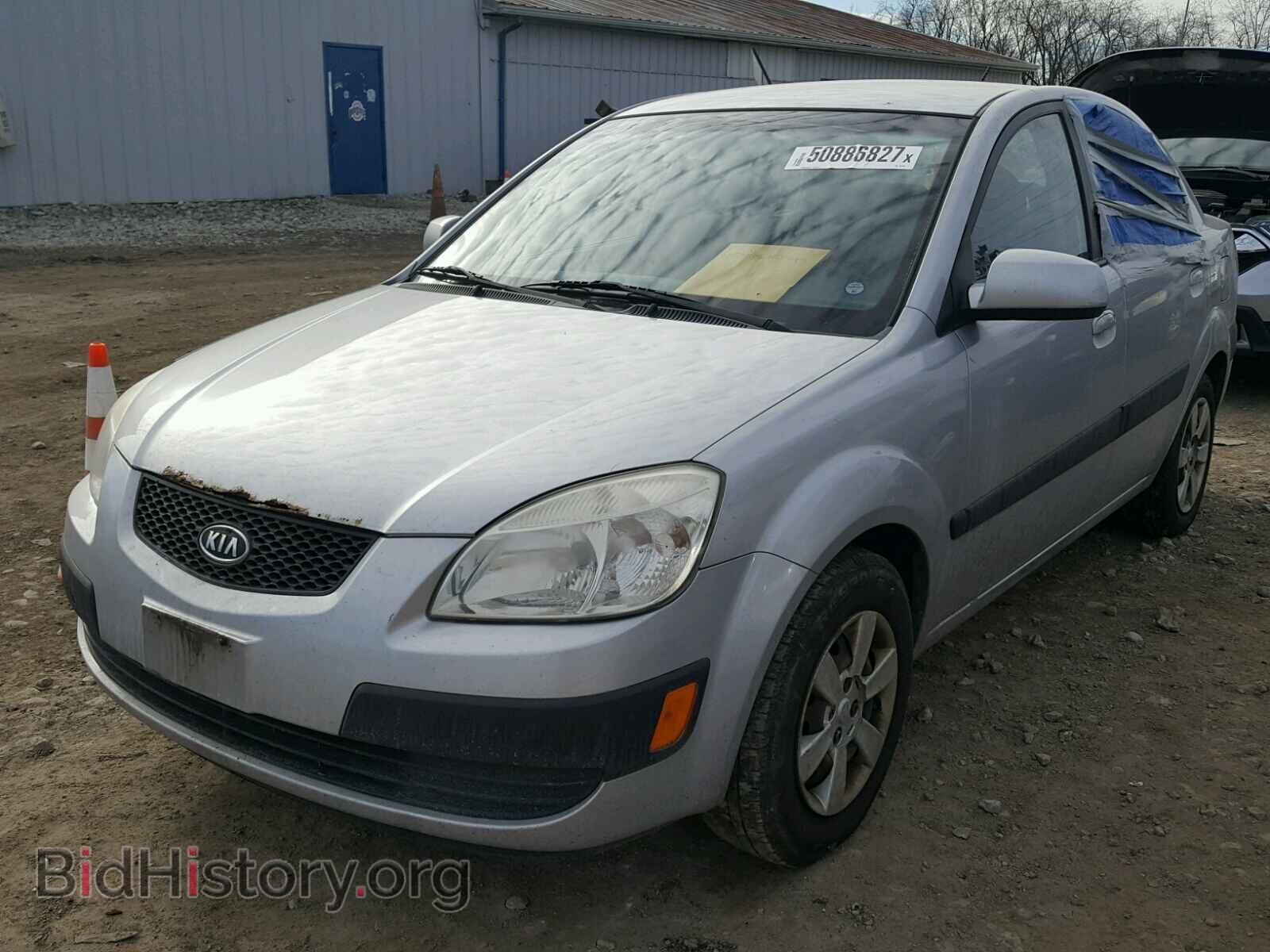 2007 KIA RIO BASE - VIN: KNADE123176237360 - Фото 2