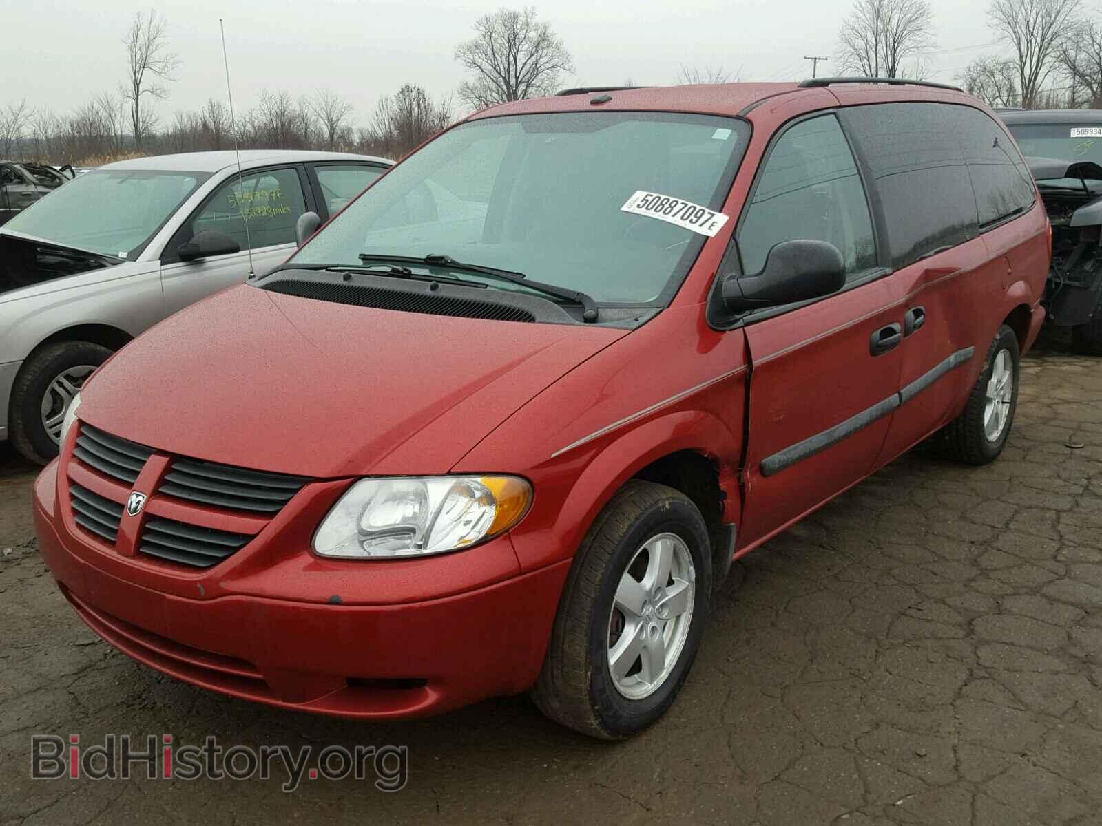 2007 DODGE CARAVAN - VIN: 1D4GP24R77B167763 - Фото 2