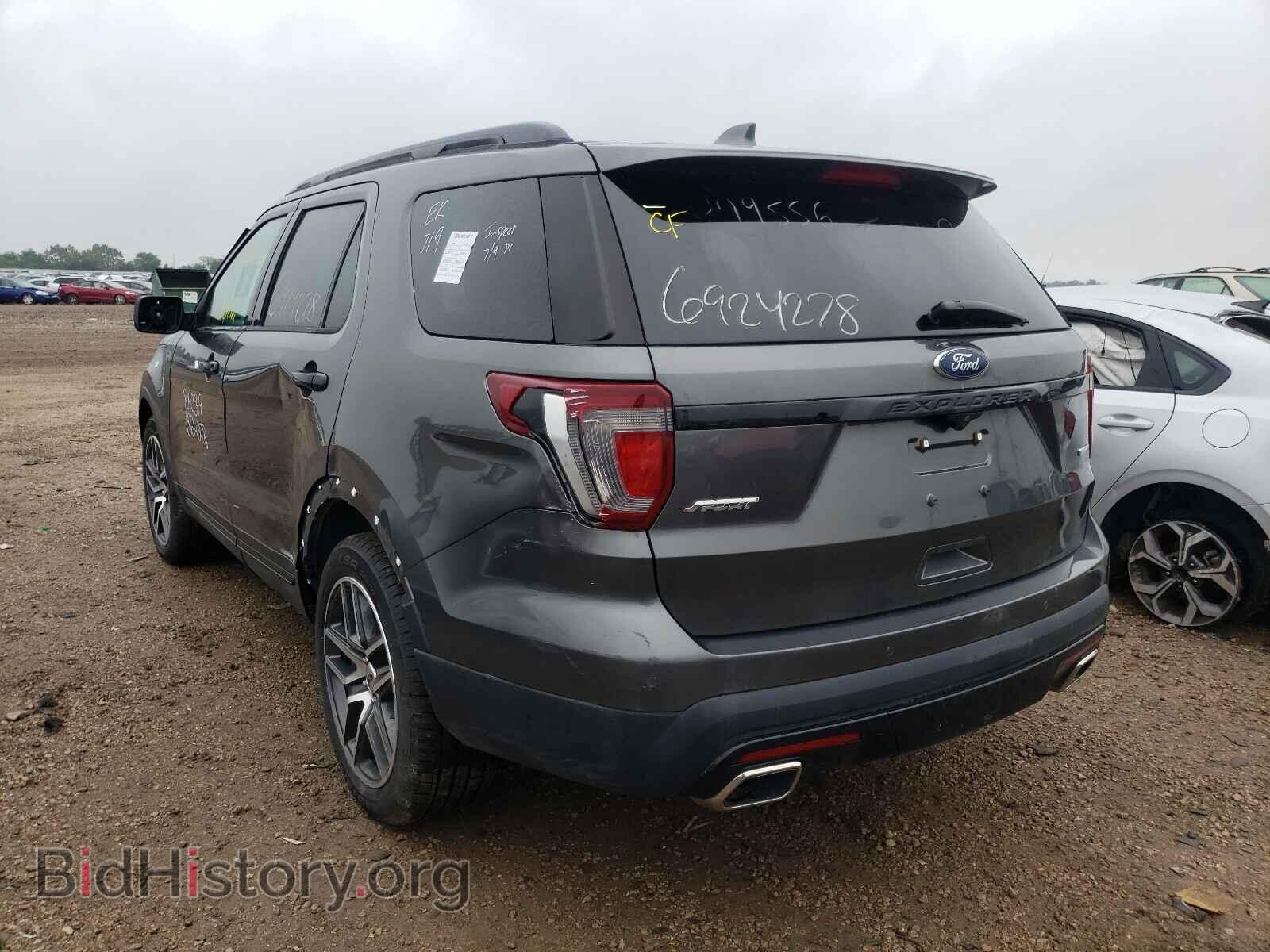 2017 FORD EXPLORER - VIN: 1FM5K8GT7HGC48646 - Фото 3