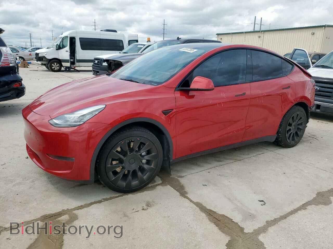 Photo 5YJYGAEE4MF143596 - TESLA MODEL Y 2021