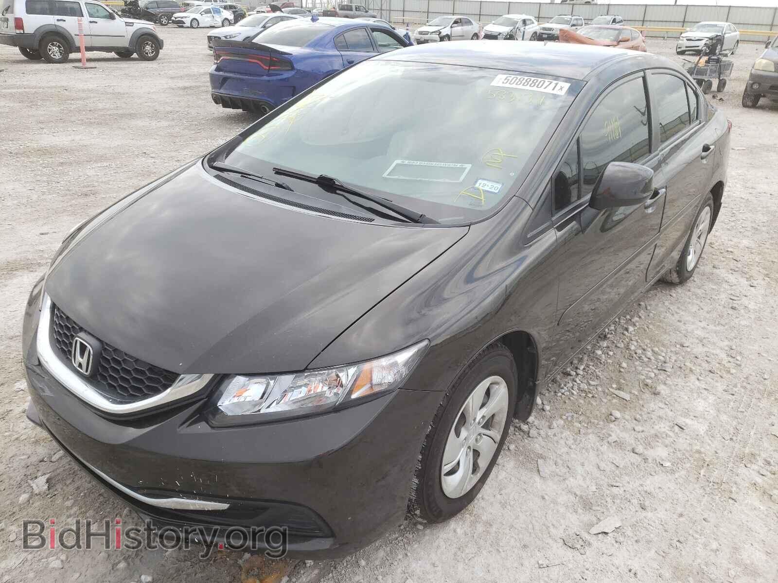 2013 HONDA CIVIC - VIN: 2HGFB2F5XDH583134 - Фото 2