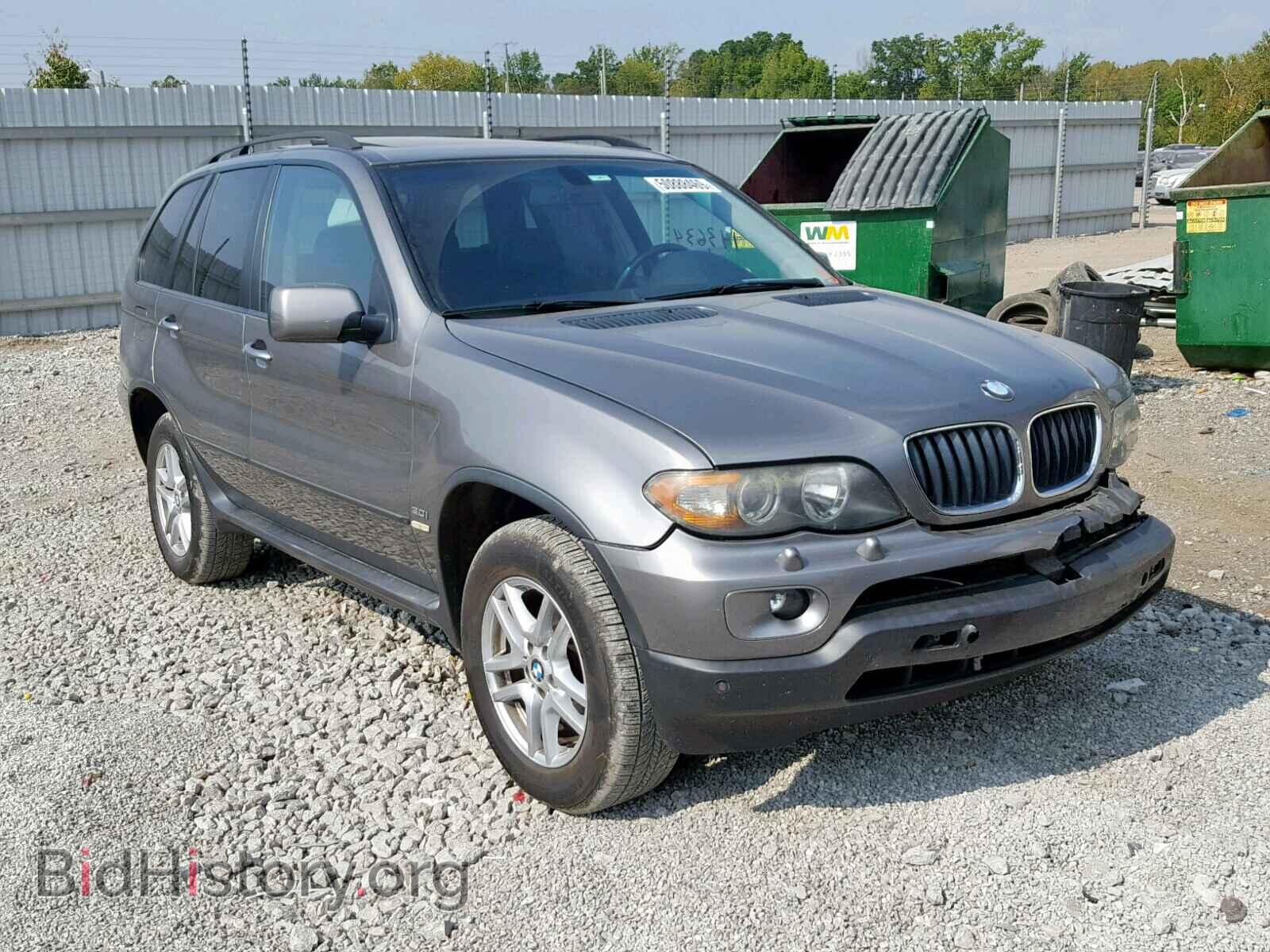 Photo 5UXFA13556LY28023 - BMW X5 2006