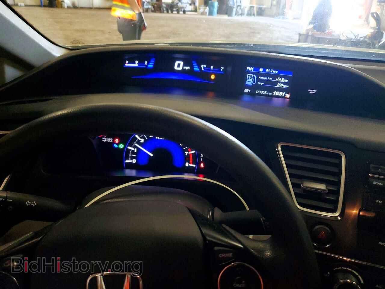 2013 HONDA CIVIC - VIN: 19XFB2F55DE029638 - Фото 9